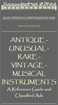 Mobile Screenshot of earlymusicalinstruments.com